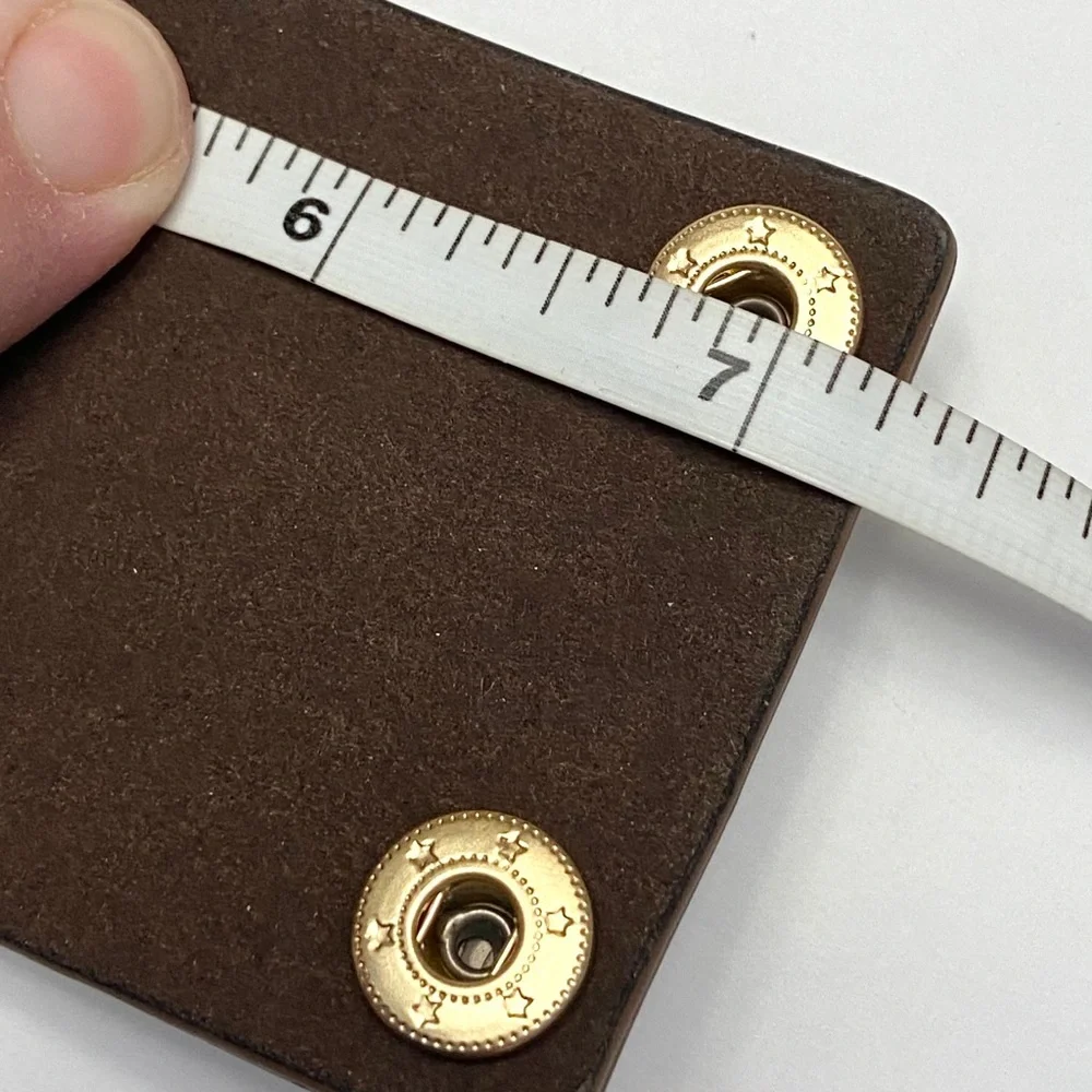 Faux Leather Cuff and Agate Bracelet by I.… - Picture 9 of 10